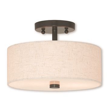 Livex Lighting Meridian 11 Inch Ceiling Mount Lightimage