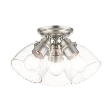 Livex Lighting Montgomery Large Flush Mount Lightimage