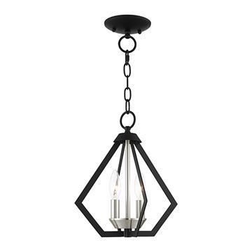 Livex Lighting Prism 11 1/4 Inch Mini Chandelier/Semi Flush Lightimage
