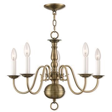 Livex Lighting Williamsburgh 5-Light Chandelierimage