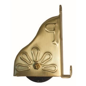 Putnam Library Ladder Raised Design Lower Wheel Assemblyimage