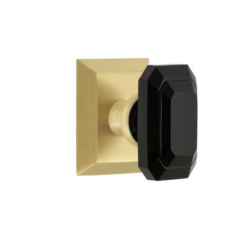 Grandeur Fifth Avenue Square Concealed Screw Interior Set - Blackimage