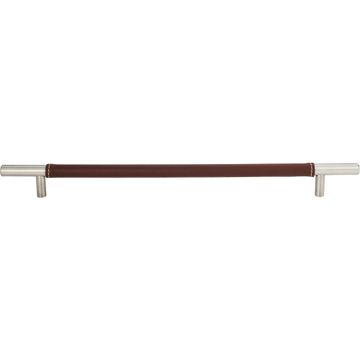 Atlas Homewares Zanzibar Brown Leather Cabinet Pullimage