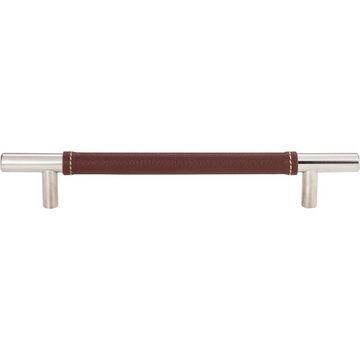 Atlas Homewares Zanzibar Brown Leather Cabinet Pullimage