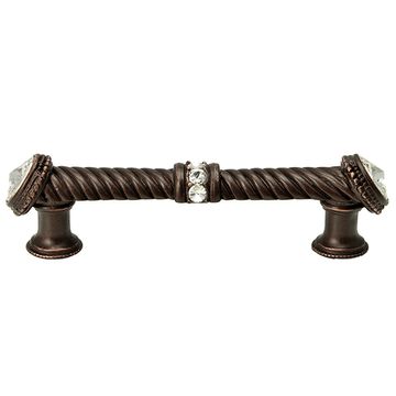 Carpe Diem Cache Large Pull with Swarovski Crystalsimage