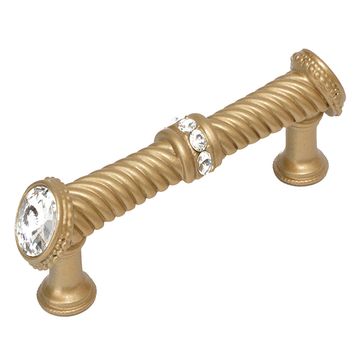 Carpe Diem Cache Large Pull with Swarovski Crystalsimage