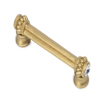 Carpe Diem Cache 3 Inch Flared Foot Pull & 2 Clear Swarovski Crystalsimage