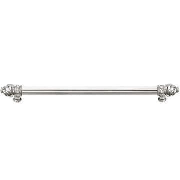 Carpe Diem Cache Reeded Pull with Clear Swarovski Crystalsimage