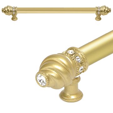 Carpe Diem Cache Smooth Pull with Clear Swarovski Crystalsimage