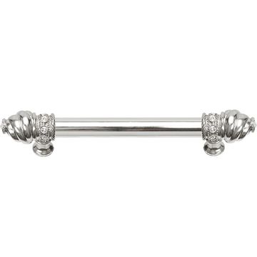 Carpe Diem Cache Smooth Pull with Clear Swarovski Crystalsimage