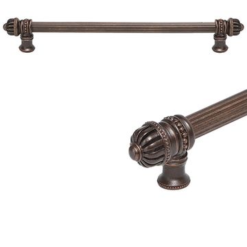 Carpe Diem Cricket Cage Reeded Pull - Large Finialimage
