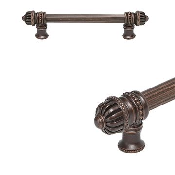 Carpe Diem Cricket Cage Reeded Pull - Large Finialimage