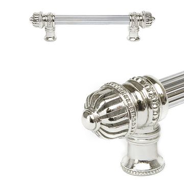 Carpe Diem Cricket Cage Reeded Pull - Large Finialimage