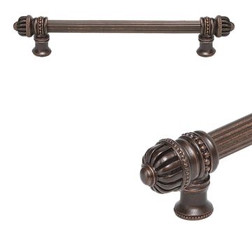 Carpe Diem Cricket Cage Reeded Pull - Large Finialimage