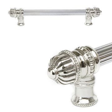 Carpe Diem Cricket Cage Reeded Pull - Large Finialimage