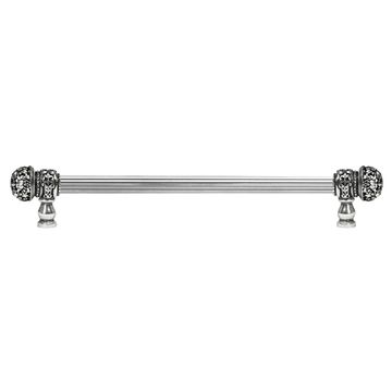 Carpe Diem Juliane Grace Reeded Crystal Pull - Small Finialimage