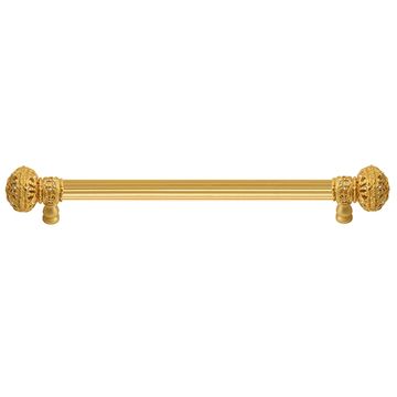 Carpe Diem Juliane Grace Reeded Pull with Clear Swarovski Crystalsimage