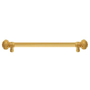 Carpe Diem Juliane Grace Reeded Pull with Clear Swarovski Crystalsimage