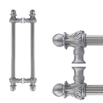 Carpe Diem Acanthus Chrysalis Reeded Back To Back Pull Handleimage