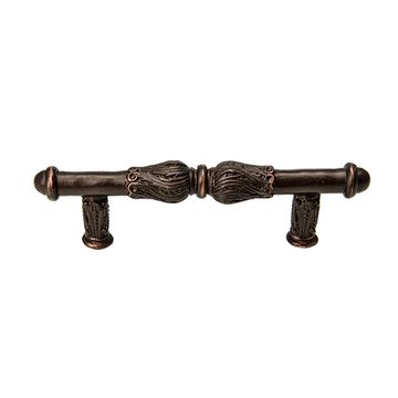 Carpe Diem Acanthus Feather Scroll Cabinet Pullimage