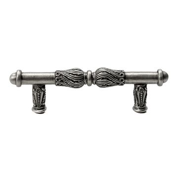 Carpe Diem Acanthus Feather Scroll Cabinet Pullimage
