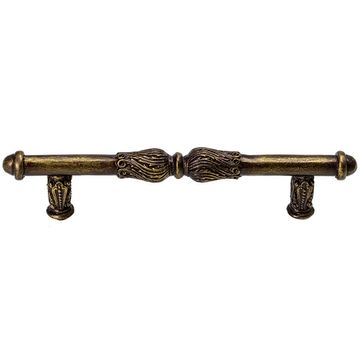 Carpe Diem Acanthus Feather Scroll Cabinet Pullimage