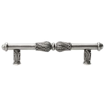 Carpe Diem Acanthus Feather Scroll Cabinet Pullimage