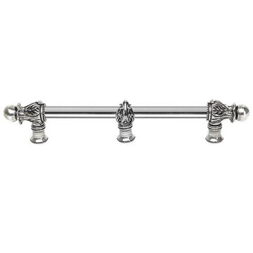 Carpe Diem Acanthus Romanesque Smooth Cabinet Pull - Center Braceimage