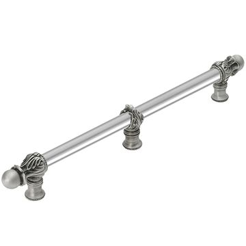 Carpe Diem Acanthus Romanesque Smooth Cabinet Pull - Center Braceimage