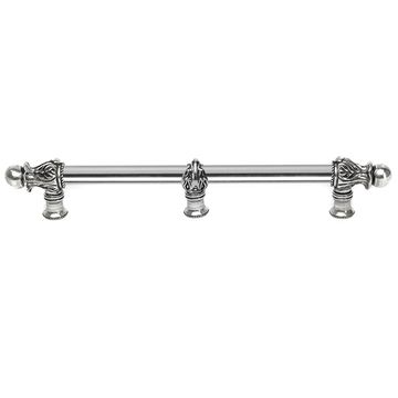 Carpe Diem Acanthus Romanesque Smooth Cabinet Pull - Center Braceimage