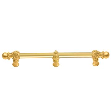Carpe Diem Acanthus Romanesque Smooth Cabinet Pull - Center Braceimage