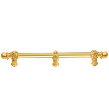 Carpe Diem Acanthus Romanesque Smooth Cabinet Pull - Center Braceimage
