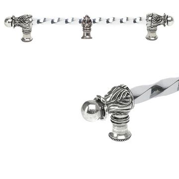 Carpe Diem Acanthus Romanesque Twist Pull with Center Braceimage