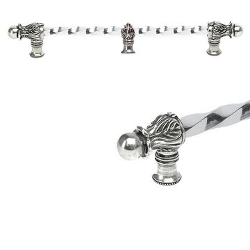 Carpe Diem Acanthus Romanesque Twist Pull with Center Braceimage