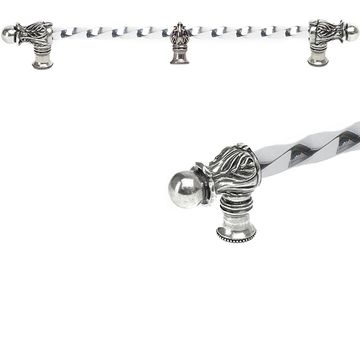 Carpe Diem Acanthus Romanesque Twist Pull with Center Braceimage