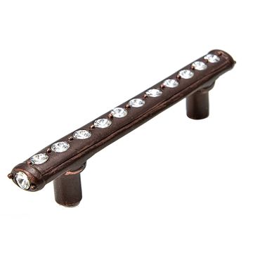 Carpe Diem Cache Cabinet Pull - Clear Swarovski Crystalsimage