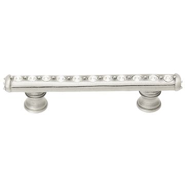 Carpe Diem Cache Flared Foot Cabinet Pull - Clear Swarovski Crystalsimage