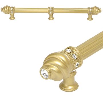 Carpe Diem Cache Reed Pull with Center Brace - Clear Swarovskiimage
