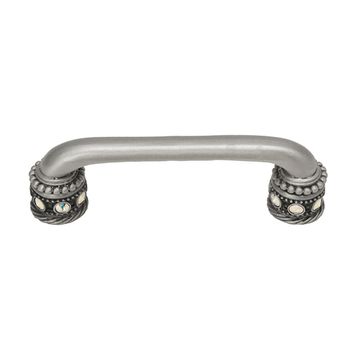 Carpe Diem Cache Smooth Cabinet Pull - Aurore Boreale Swarovskiimage