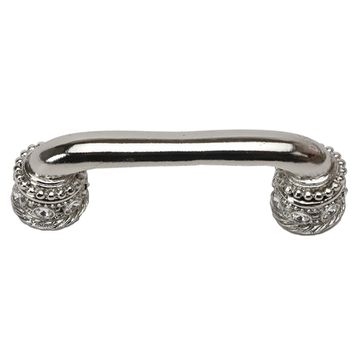 Carpe Diem Cache Smooth Cabinet Pull - Clear Swarovskiimage
