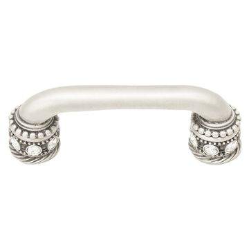 Carpe Diem Cache Smooth Cabinet Pull - Clear Swarovskiimage