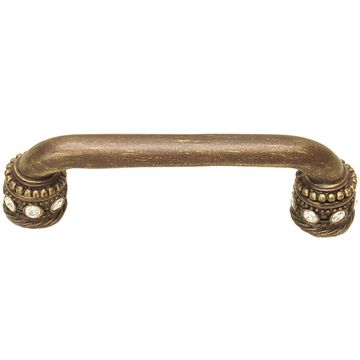 Carpe Diem Cache Smooth Cabinet Pull - Clear Swarovskiimage