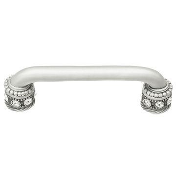 Carpe Diem Cache Smooth Cabinet Pull - Clear Swarovskiimage
