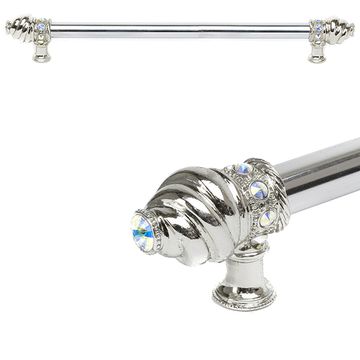 Carpe Diem Cache Smooth Pull with Aurore Boreale Swarovski Crystalsimage