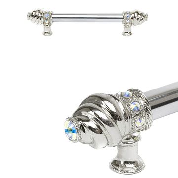 Carpe Diem Cache Smooth Pull with Aurore Boreale Swarovski Crystalsimage