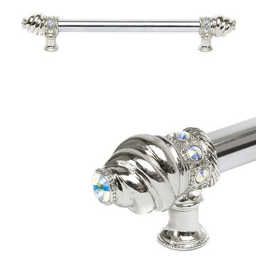 Carpe Diem Cache Smooth Pull with Aurore Boreale Swarovski Crystalsimage