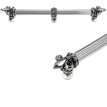 Carpe Diem Charlemagne Large Fleur De Lys Reeded Pull with Braceimage