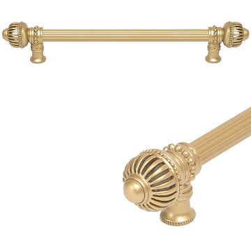 Carpe Diem Cricket Cage Large Finial Reeded Center Pullimage