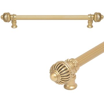 Carpe Diem Cricket Cage Large Finial Reeded Center Pullimage