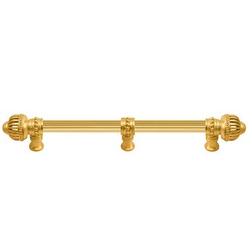 Carpe Diem Cricket Cage Large Finial Reeded Center Pull with Braceimage